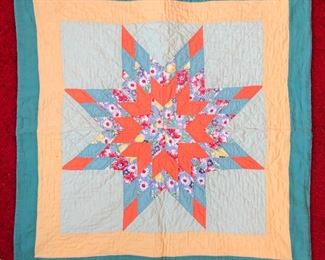 Antique Doll Quilt
Approx 15” square