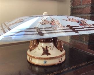 Light w/porcelain fitter