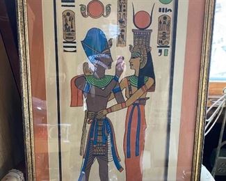 Egyptian Art on Canvas