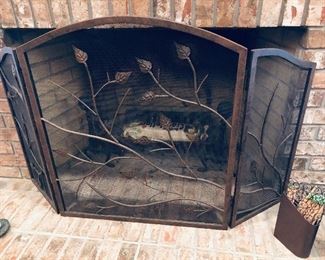 FIREPLACE SCREEN