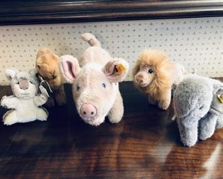 STEIFF STUFFED ANIMALS - SOME HAVE ISSUES