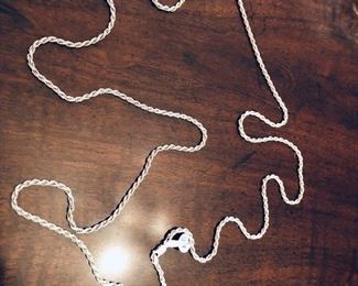 26" STERLING SILVER CHAIN