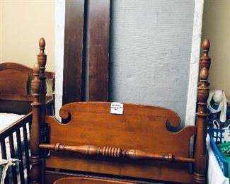 TWIN BED SET - NO MATTRESS