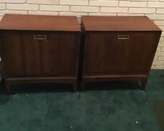 Lane record cabinets walnut . very nice