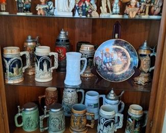 Hummels and Beer Stein collection 