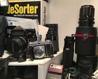 Vintage cameras