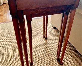 70. Set of 3 Nesting Tables (16" x 23" x 25")