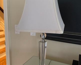 115. Glass Lamp (21")