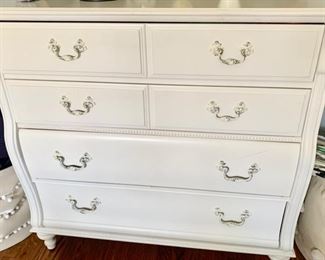 124. Young America 4 Drawer Chest (40" x 18" x 38")