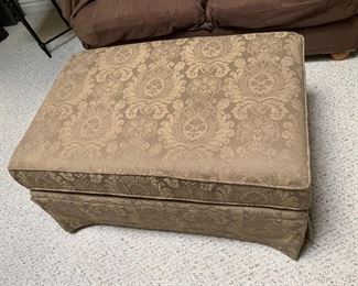 198. Upholstered Ottoman (38" x 25" x 18")