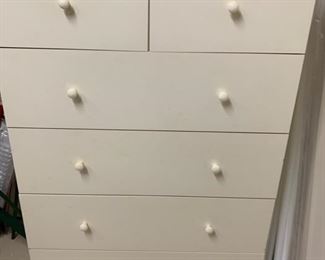 246. Ikea 6 Drawer Highboy Dresser (32" x 19" x 49")