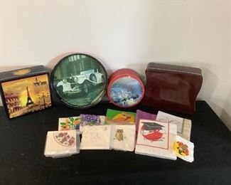 Any Occasion Napkins and Tins