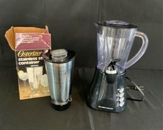 Hamilton Beach Mixer and Osterizer Stainless Steel Container