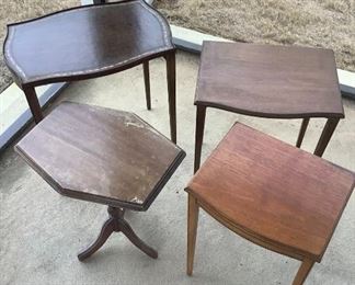 Small Wooden Accent Tables