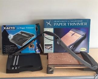 XActo Paper Cutters