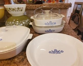 Corning ware cornflower