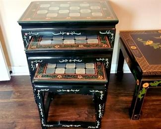 Asian nesting tables