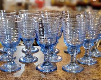 Vintage Libby water goblets
