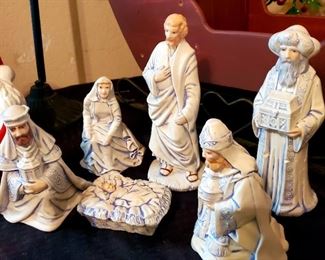 Entire room of Christmas decor