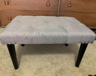 #7 - Upholstered Bench- 26" wide x 17" deep x 15" tall- $48