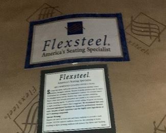 #21- Flexsteel loveseat- 36" high x 33" deep x 54" wide- $160
