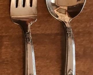 1847 Rogers Bros. Baby spoon and fork