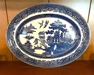 Johnson Bros. Willow Ironstone 43 pieces