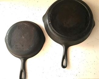 Cast iron including Wagner Ware