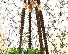 Macrame hanging planter