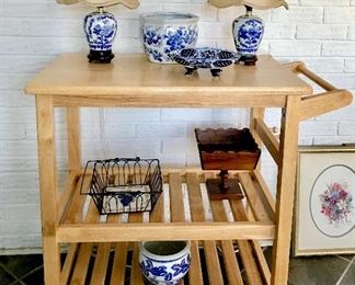 Contemporary tea cart