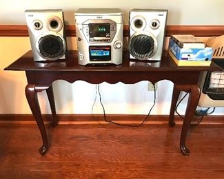 Console table, RCA Stereo