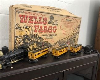Wells Fargo 5 piece train set