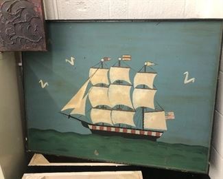 Painted Sailboat picture