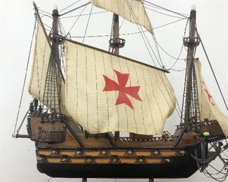 Santa Maria model ship