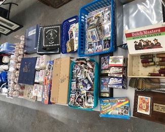 Sports cards and memorabilia