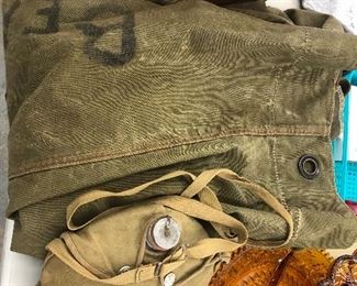 Military bag Ana Boy Scout canteen