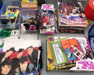 New kids on the block collectibles