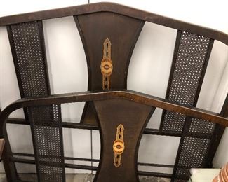 Metal Art Deco bed