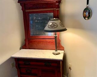 Marble Top Wash Stand