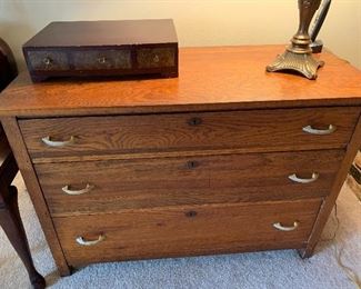 Antique Oak Chest