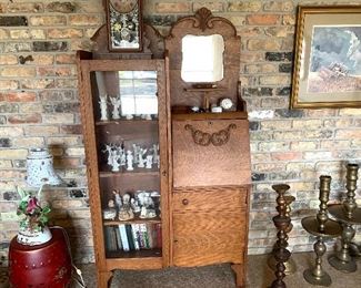 Antique Side By Side Secretary