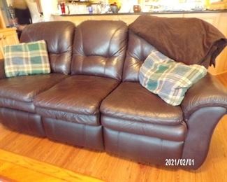this is actually a black sofa recliner
