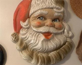 Vintage Styrofoam Santa 