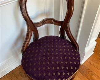 Victorian side Parlor chair