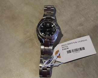 Seiko men's Perpetual Calendar watch. Asking $150, 50% off first day of sale