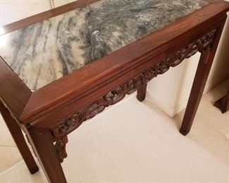Marble top Japanese table