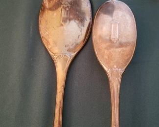 Sterling Silver Brush Set