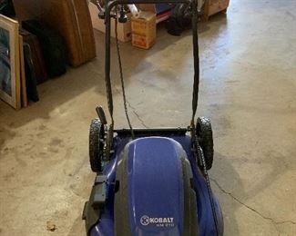 Kobalt electric lawn mower