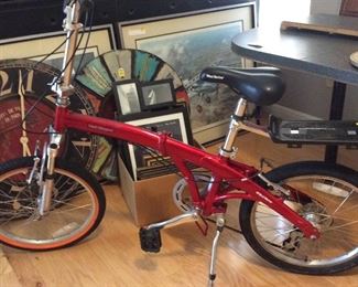 Port Runner Foldable Bike.  Good condition, recently serviced.