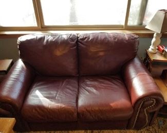 Burgundy Couch